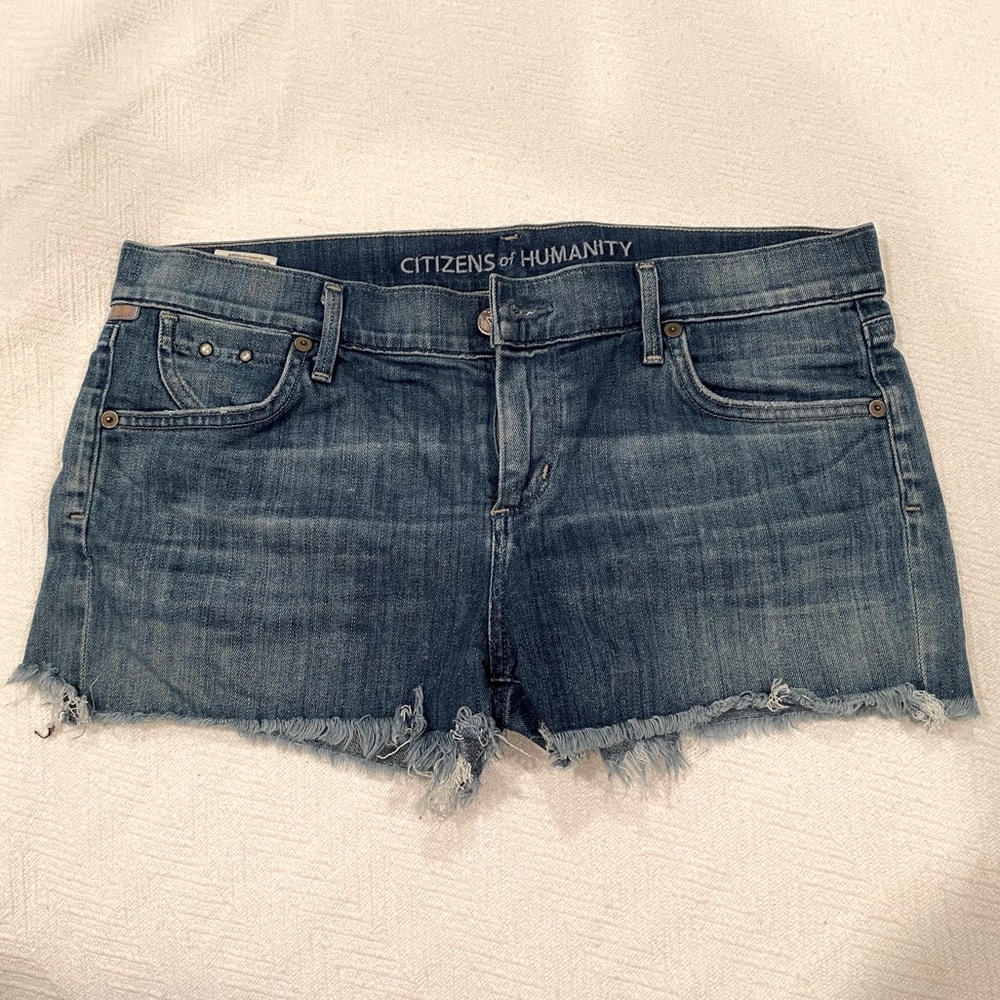 CITIZENS OF HUMANITY jean cutoff shorts